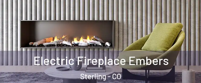  Electric Fireplace Embers Sterling - CO