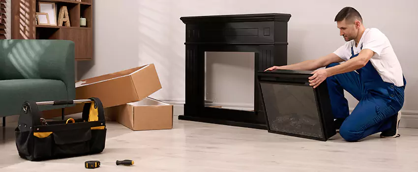 Old Rusted Metal Fireplace Repair And Replacement in Sterling, CO