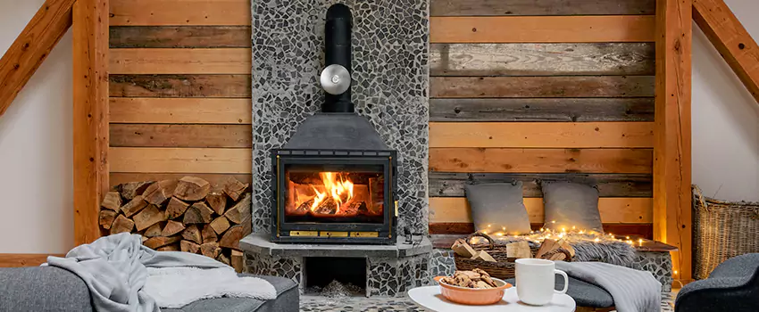 Thelin Hearth Products Direct Vent Gas Stove Fireplace Inspection in Sterling, Colorado