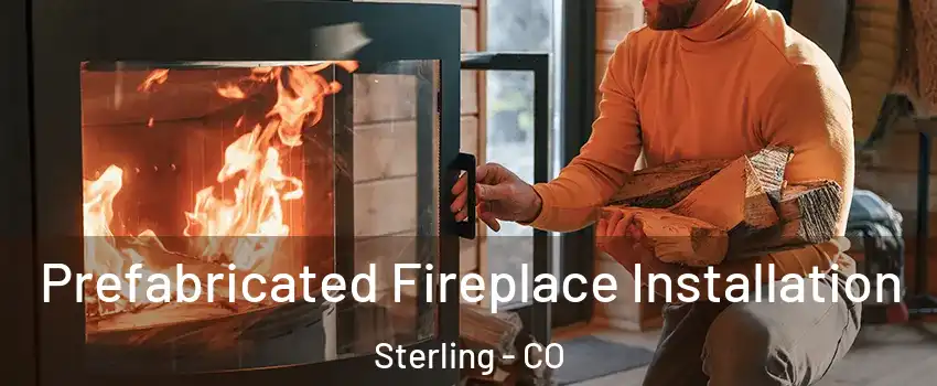  Prefabricated Fireplace Installation Sterling - CO